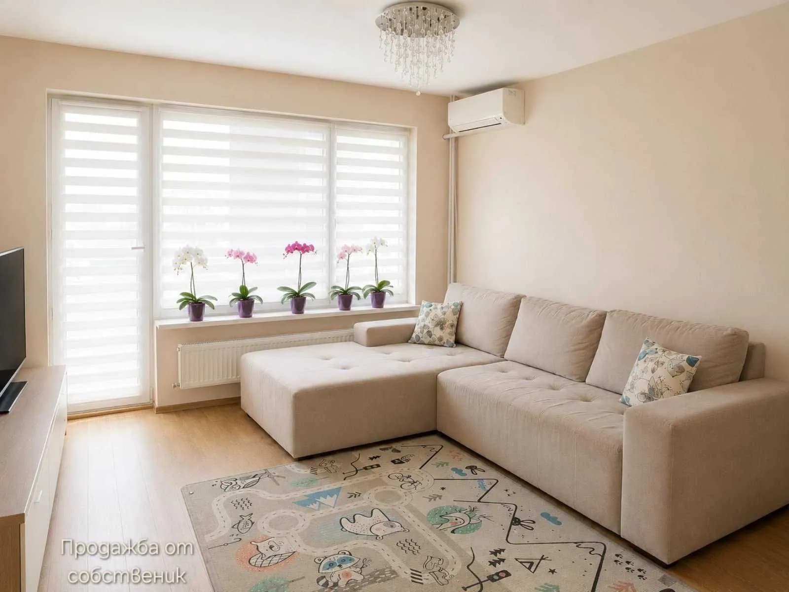 Mobilyalı Üç Odalı Daire, Kaysieva Gradina Mahallesi, Varna