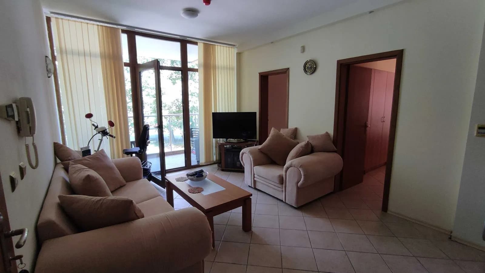 Mobilyalı, Harika 3 Odalı Daire Sunny Beach'te