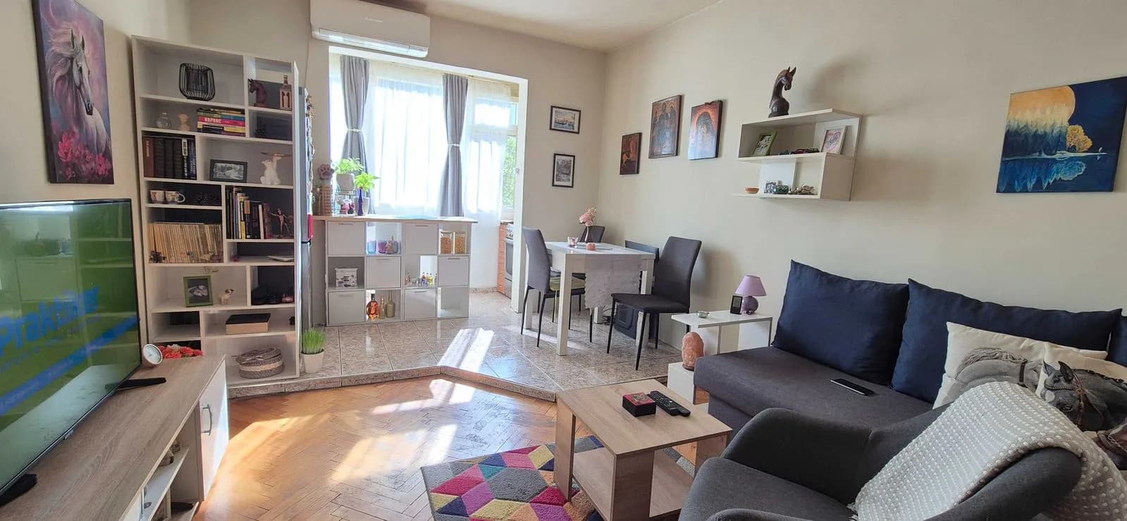 60 m² iki odalı daire + 6 m² bodrum