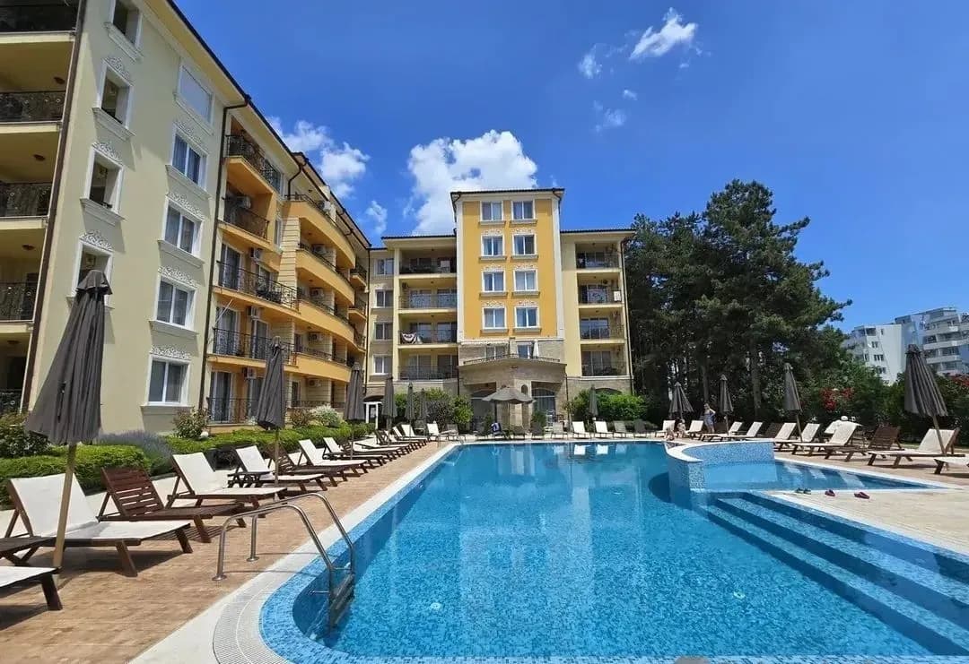 Marvel Deluxe Kompleksinde Iki Odalı Daire, Sunny Beach